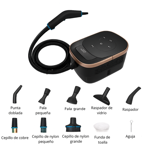 Limpiador a Vapor De 2500W, Esterilización De Alta Temperatura, Aire Acondicionado, Capó De Cocina, Limpiador Al Vapor Para El Hogar Y El Coche, Electrodomésticos